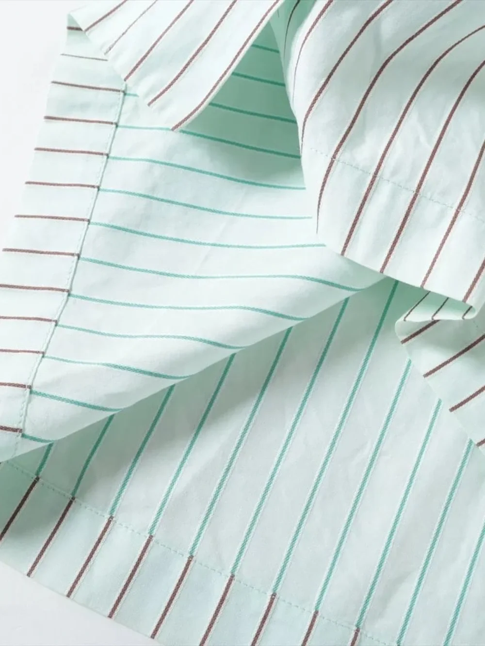 Authentic CHANEL sleeves formal stripes office top 36cm